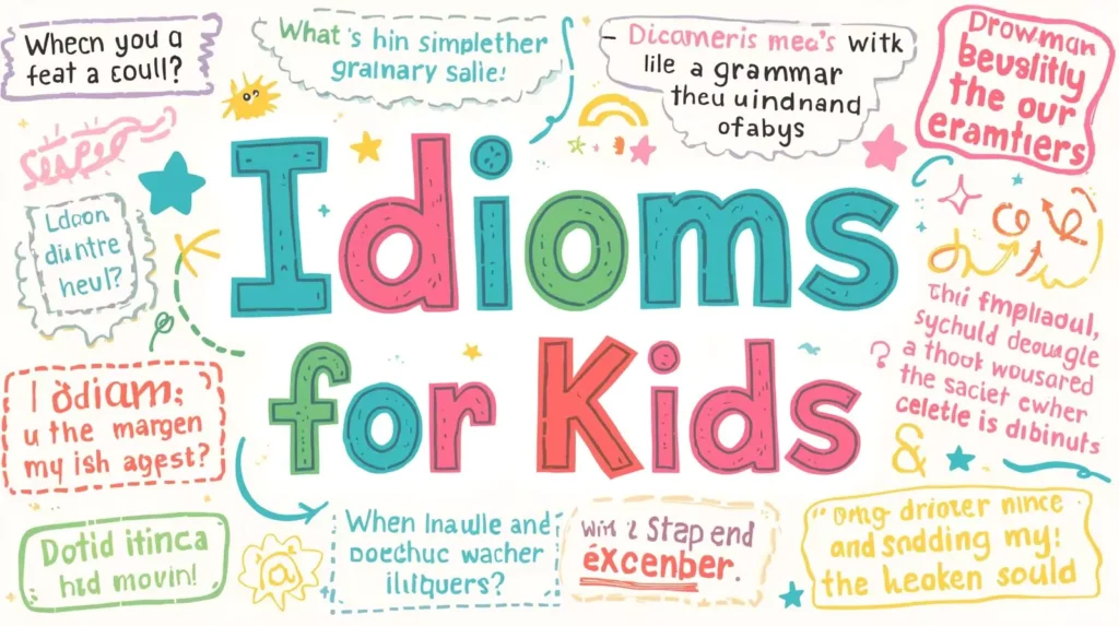 Funny Idioms For Kids