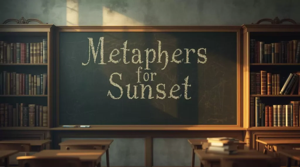 Metaphors For Sunset