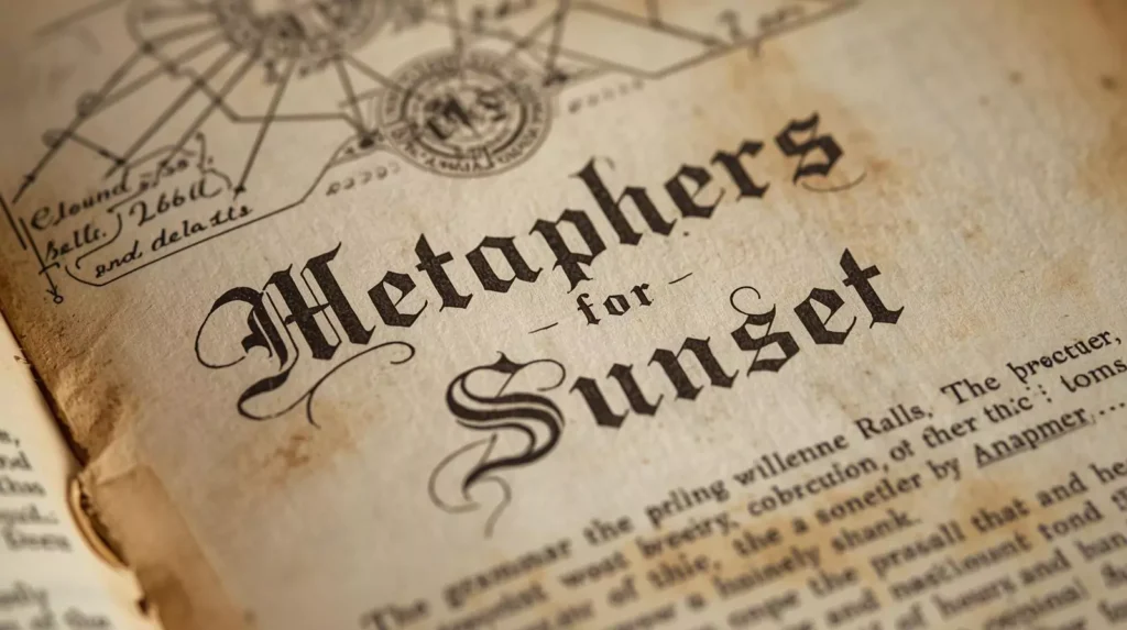 Sunset Metaphor