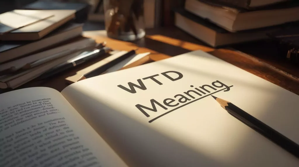 WTD Meaning In Text