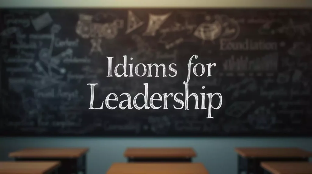 Idioms For Leadership