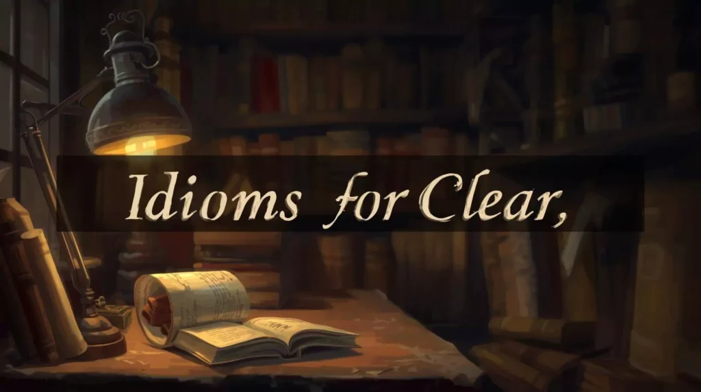 Idioms for Clear
