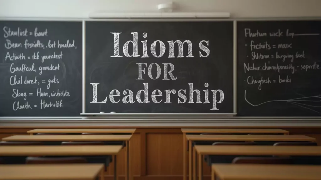 Leader Idioms