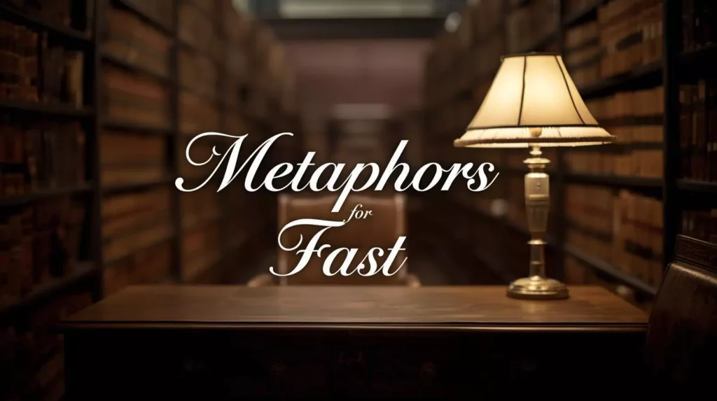 Metaphors For Running Fast