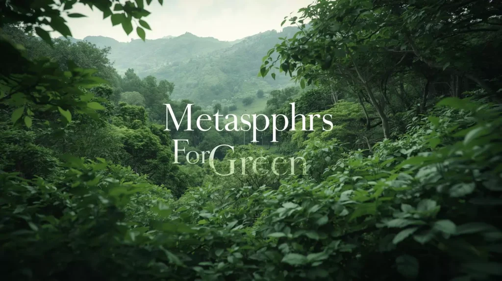 Metaphors for Green