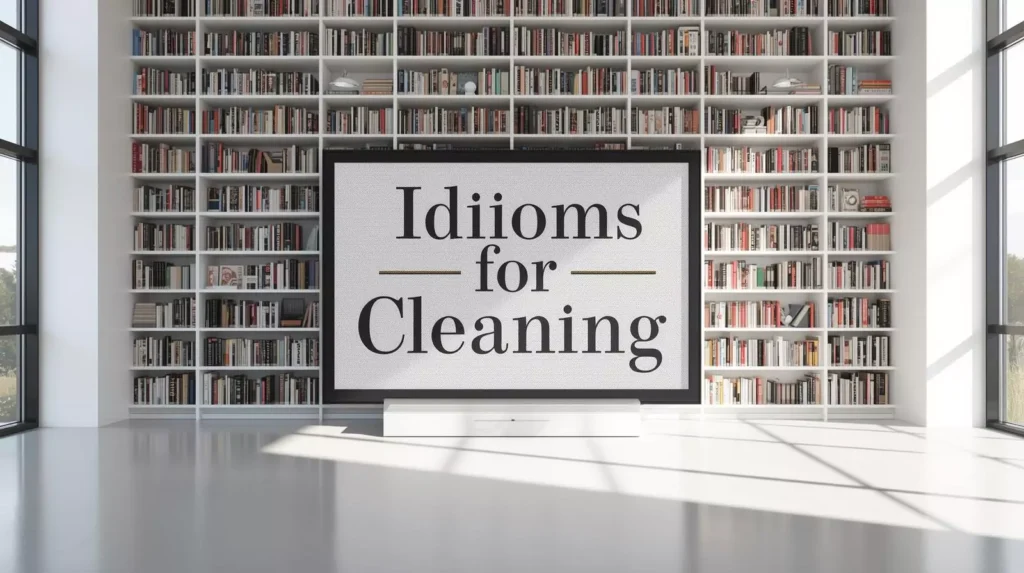 Phrases For Cleaning