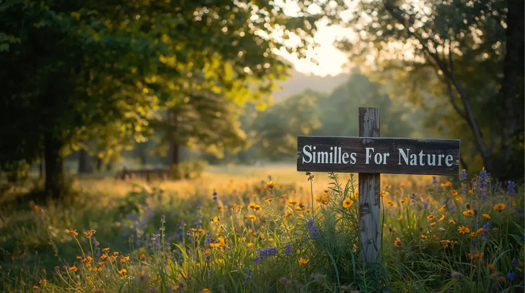 Similes About Nature