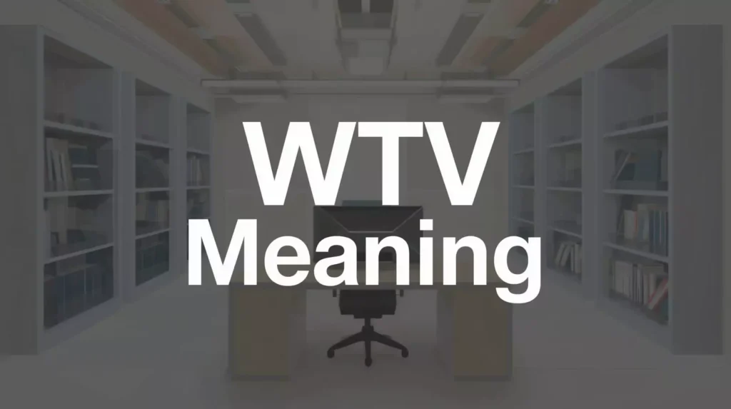 WTV Meaning In Chat