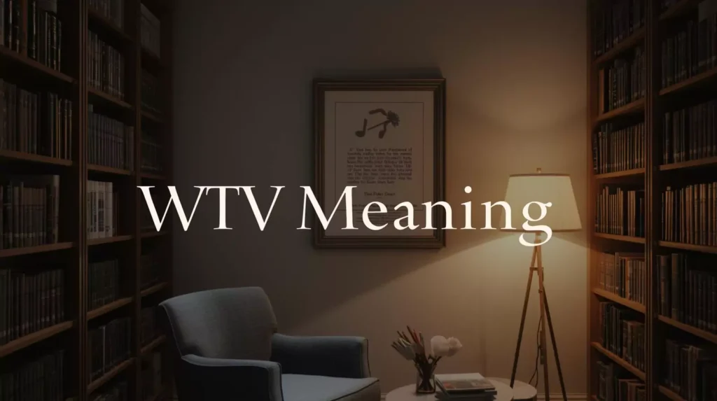 WTV Meaning In Text