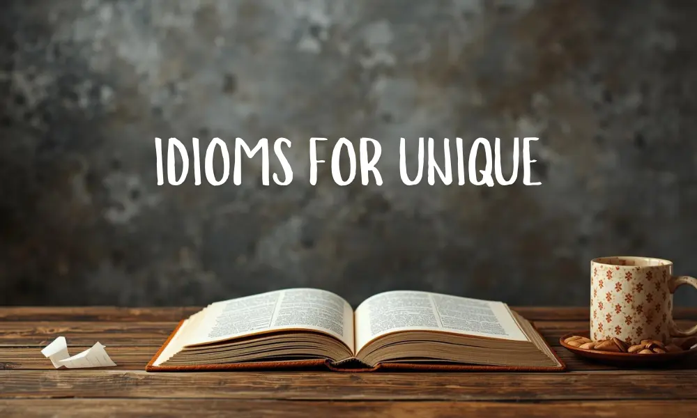 Idioms For Unique