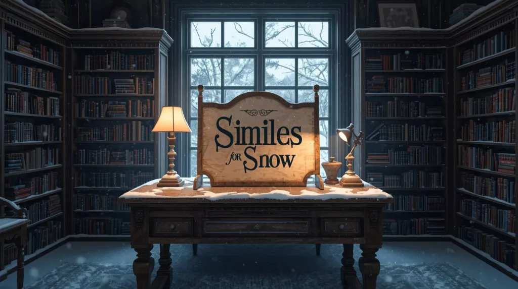 Simile About Snow