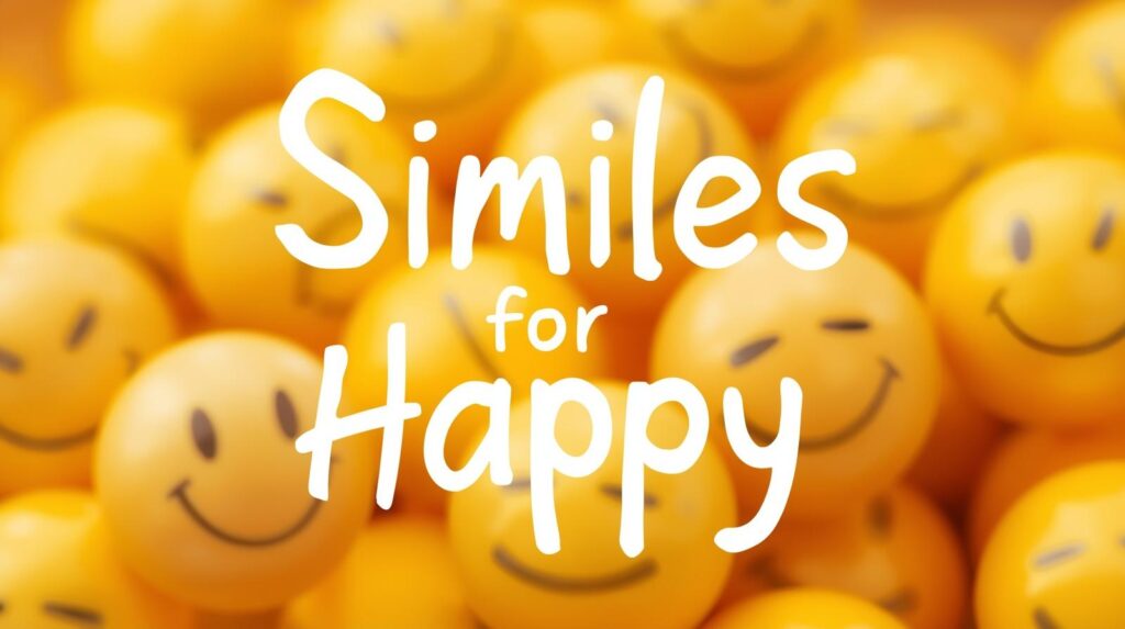 Similes About Happy