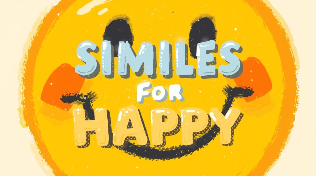 Similes For Happy