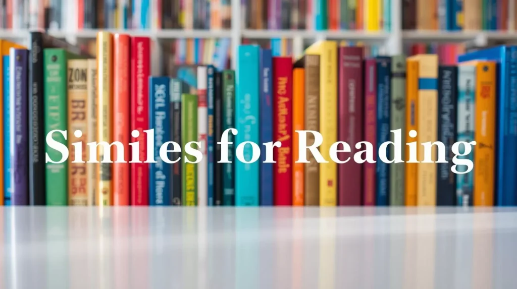 Similes For Reading