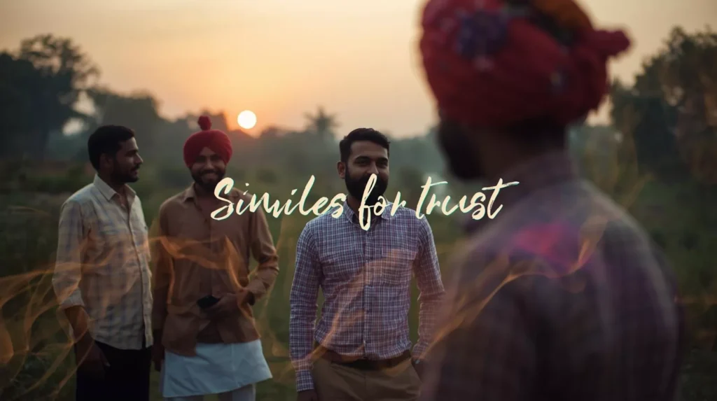 Similes For Trust