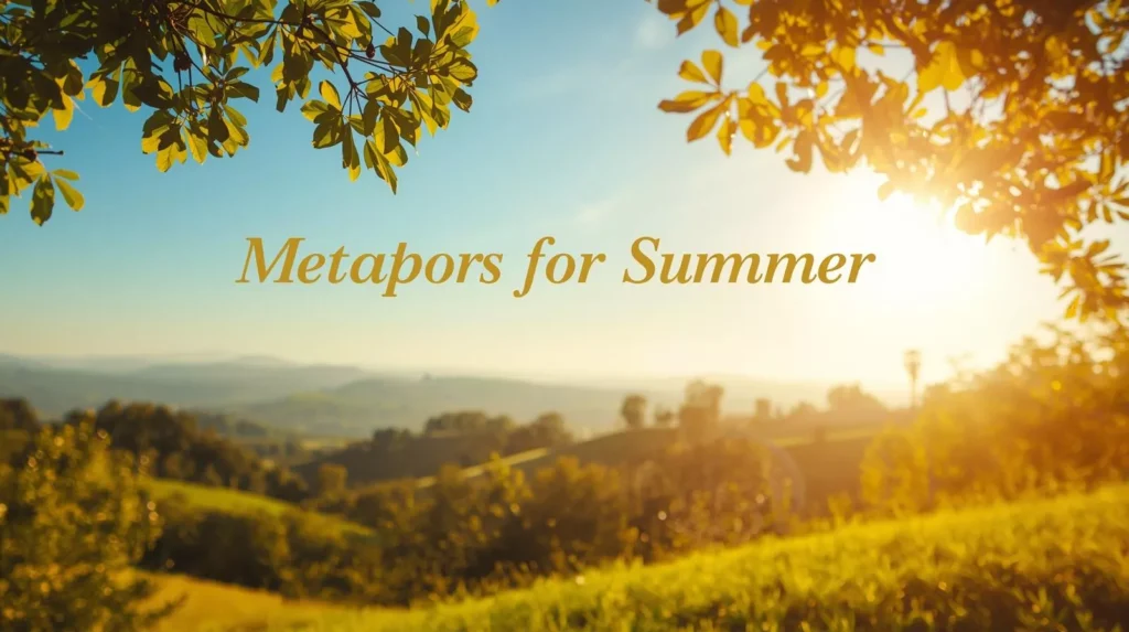 Summer Metaphors