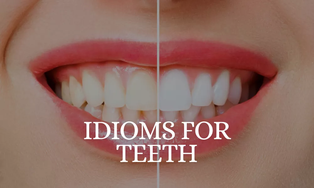 Teeth Sayings