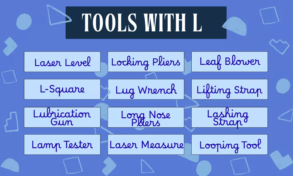 Tools Starting With L