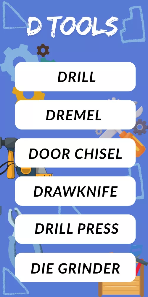 Tools That Start With D