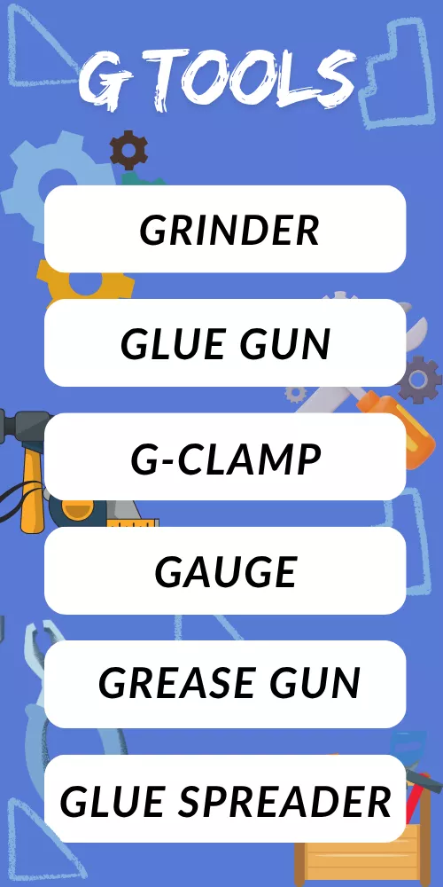 Tools That Start With G