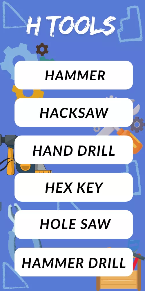 Tools That Start With H