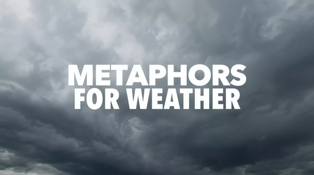 Weather Metaphors