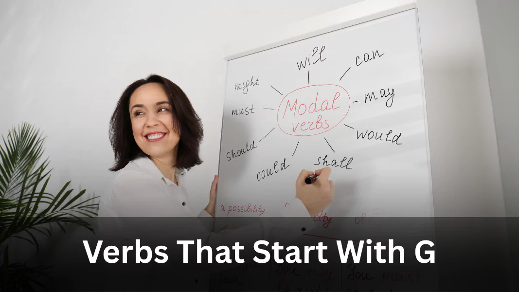 Verbs Starting With G
