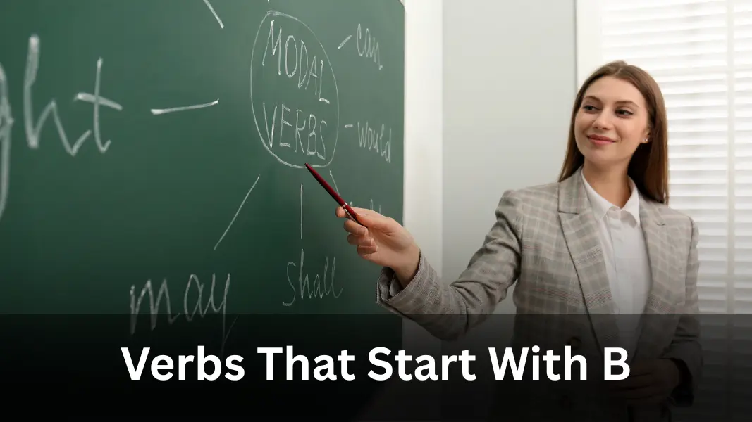 Verbs That Start With B