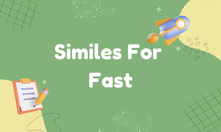As Fast As Simile