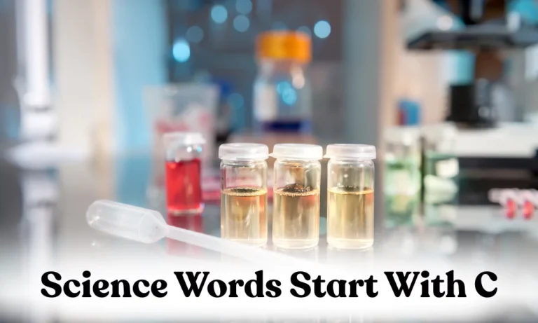 C Science Words