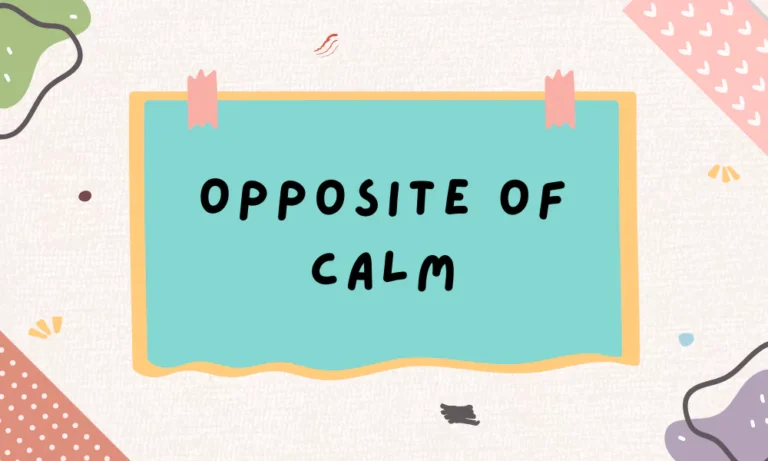 Calm Antonyms