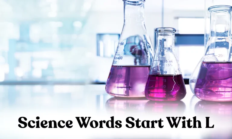 L Science Words