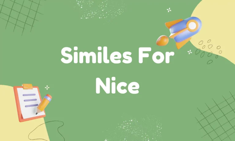 Nice Similes