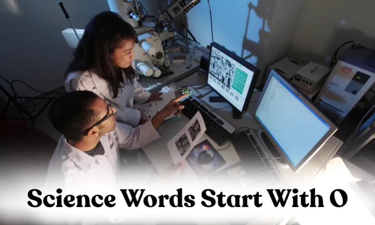 O Science Words