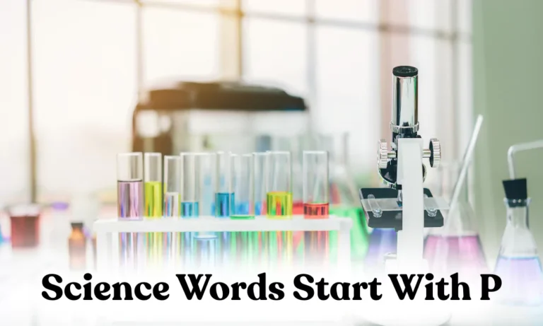 P Science Words