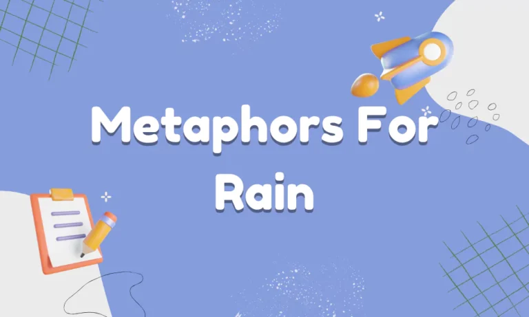 Rain Metaphors