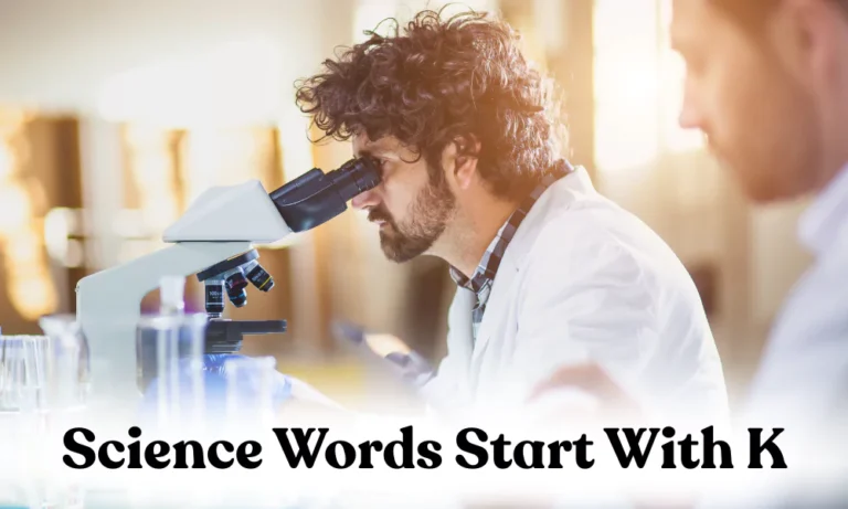 Science Terms That Start With K