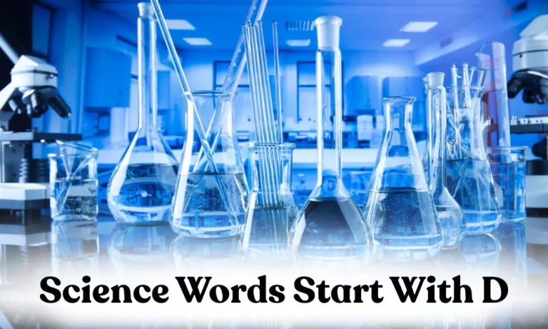Scientific Words That Start With D
