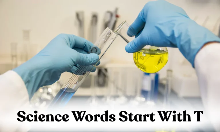 T Science Words