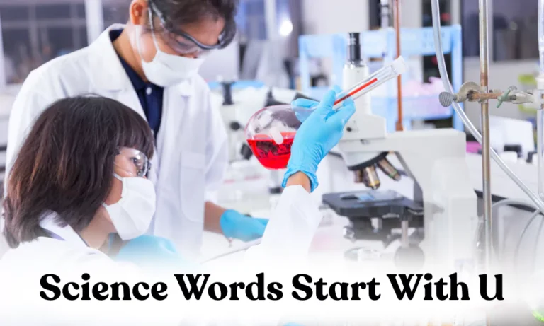 U Science Words