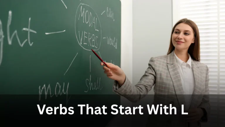 Verbs Starting With L