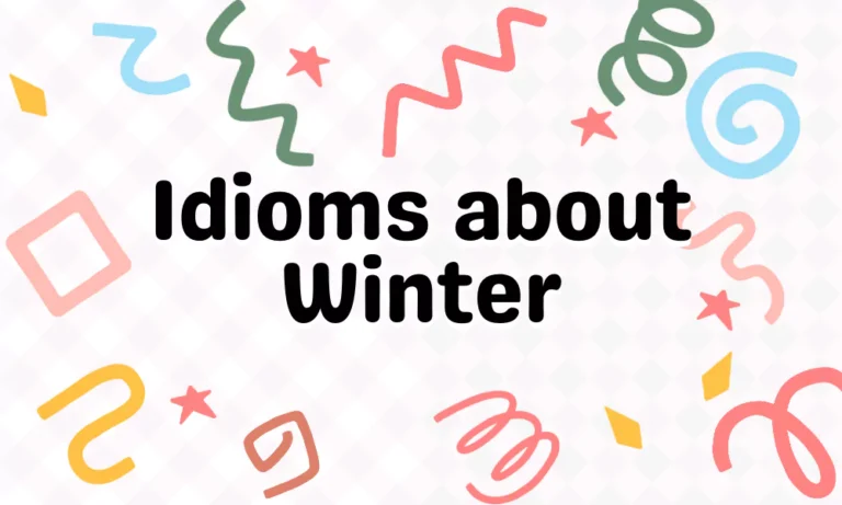 Winter Idioms