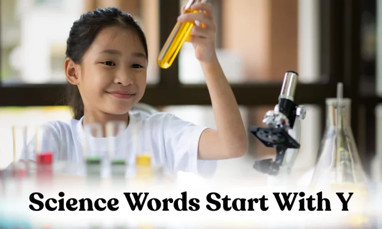 Y Words In Science