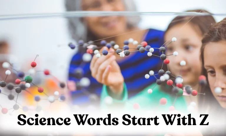 Z Science Words