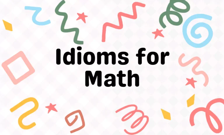 Math Idioms