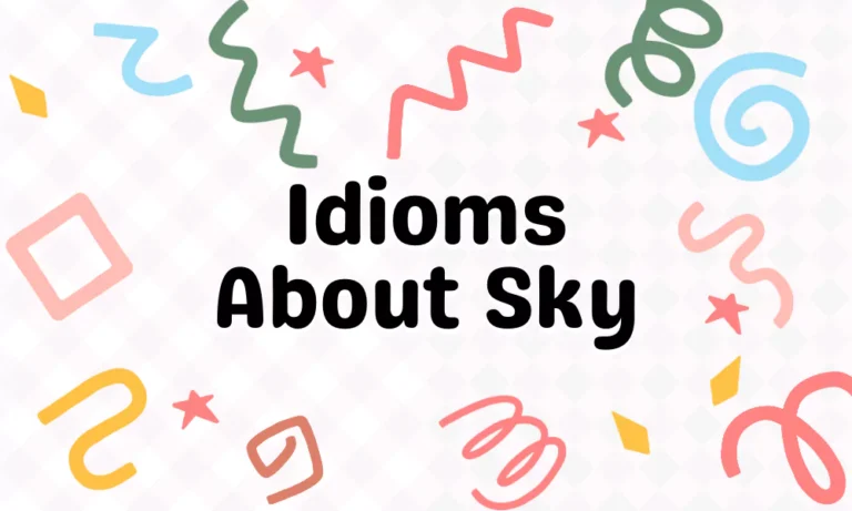 Phrases With Sky