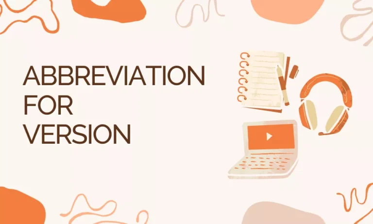 Version Abbreviation